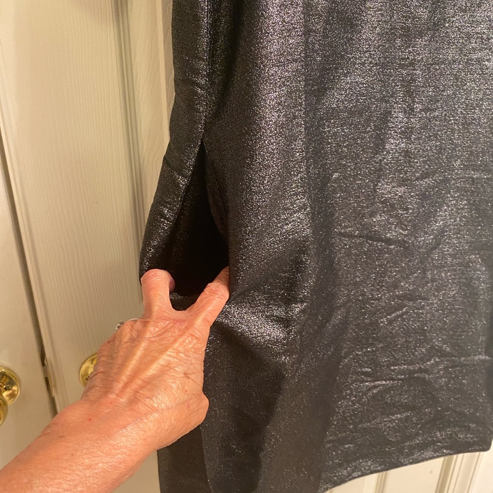 Marni Authentic Shimmering Black Mini Dress - Picture 5 of 9
